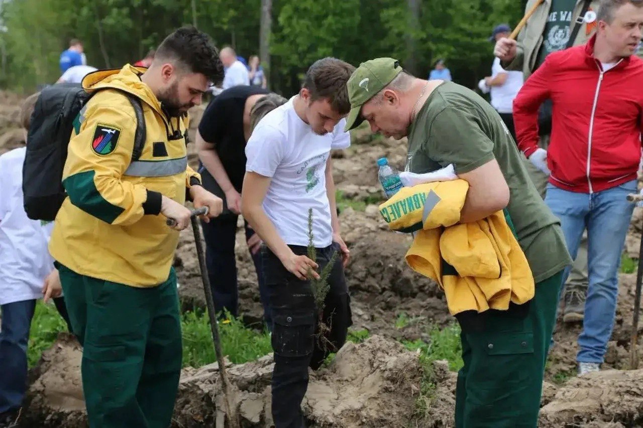 В Химках состоялось традиционное ежегодное событие международной экологической инициативы «Сад Памяти»