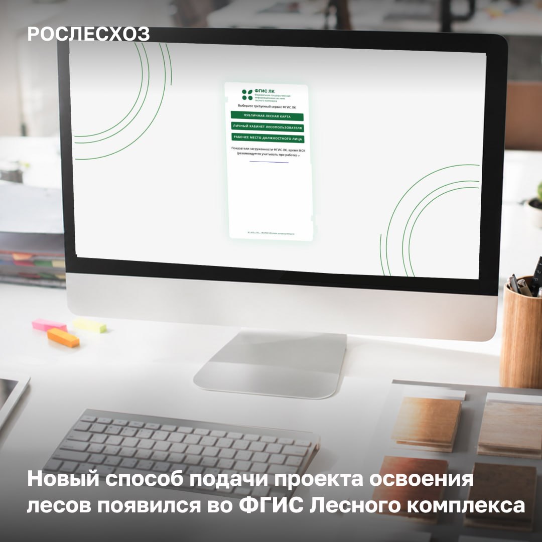 Новый способ подачи проекта освоения лесов появился во ФГИС ЛК